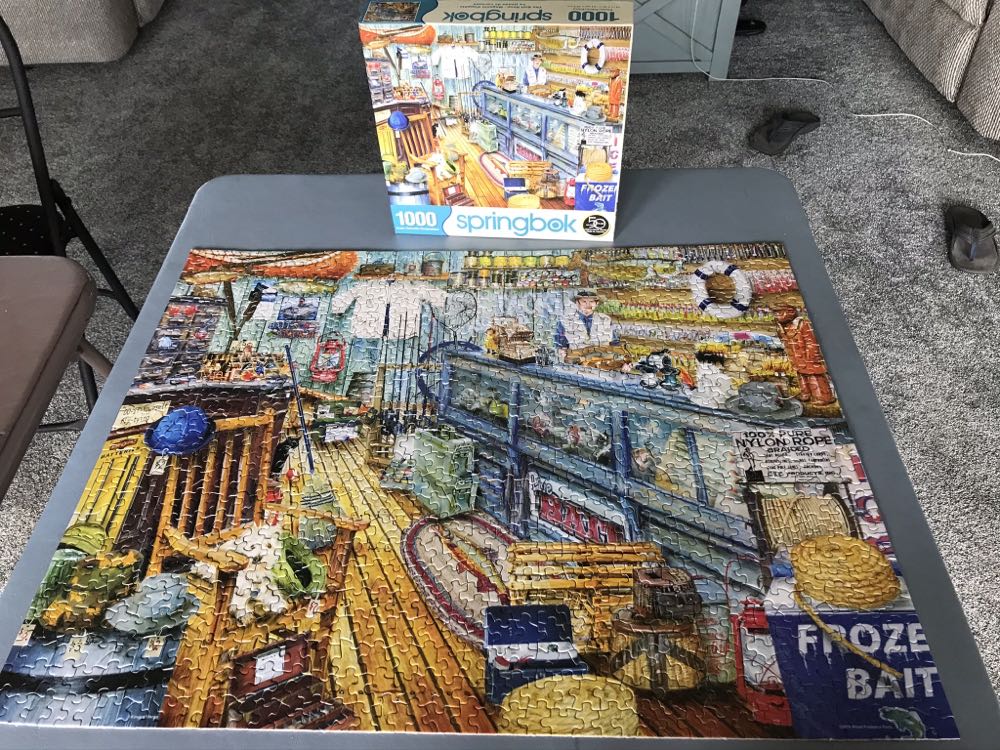 The Bait Shop - 37, 8/18/20 - Springbok Puzzles puzzle collectible - Main Image 2