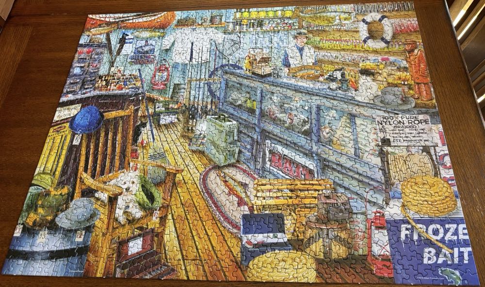 The Bait Shop - 37, 8/18/20 - Springbok Puzzles puzzle collectible - Main Image 4