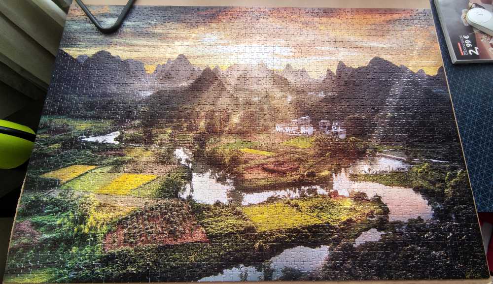 Jigsaw Clementoni View Of China Piece Jigsaw New & Sealed - Clementoni 🇮🇹 puzzle collectible [Barcode 8005125977888] - Main Image 2