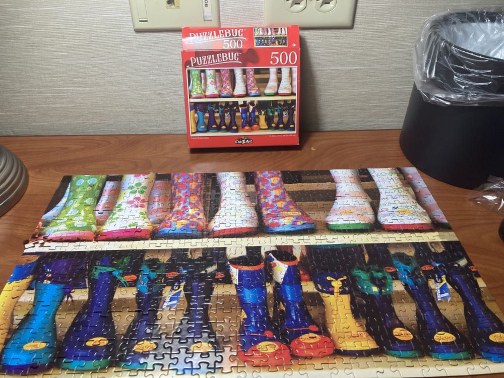 Colorful Rubber Boots - Puzzle Bug puzzle collectible [Barcode 639277527660] - Main Image 2