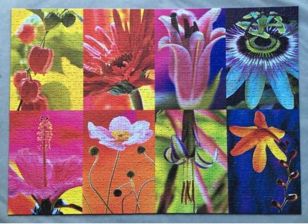 Bloemen Vakjes - Jumbo puzzle collectible - Main Image 2