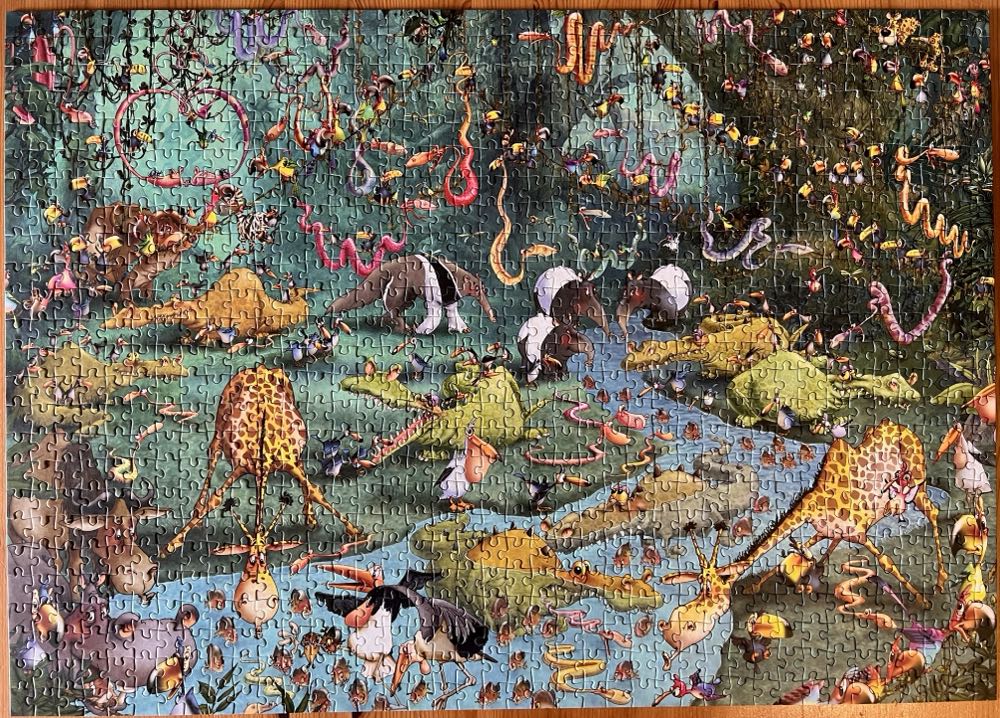 Jungle - Grafika puzzle collectible [Barcode 3663384504877] - Main Image 2