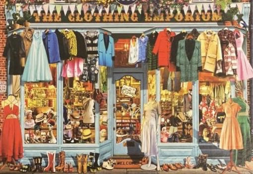 The Clothing Emporium - Bluebird Puzzle puzzle collectible [Barcode 3663384703386] - Main Image 2