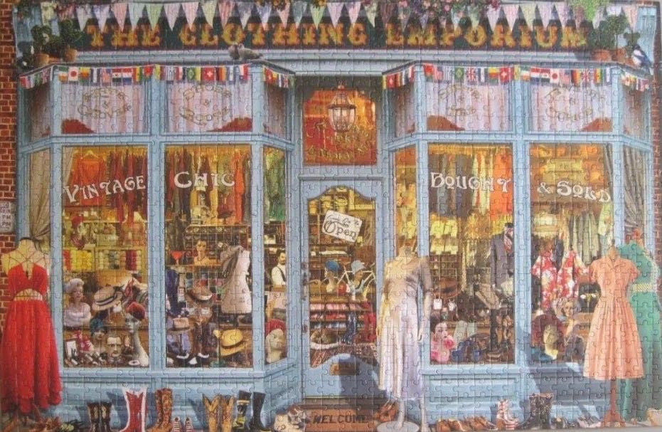 The Clothing Emporium - Bluebird Puzzle puzzle collectible [Barcode 3663384703386] - Main Image 3