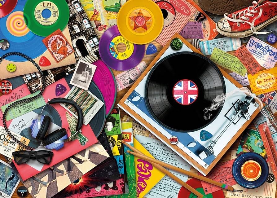 Vinyl Revival - Gibsons puzzle collectible [Barcode 5012269061963] - Main Image 2