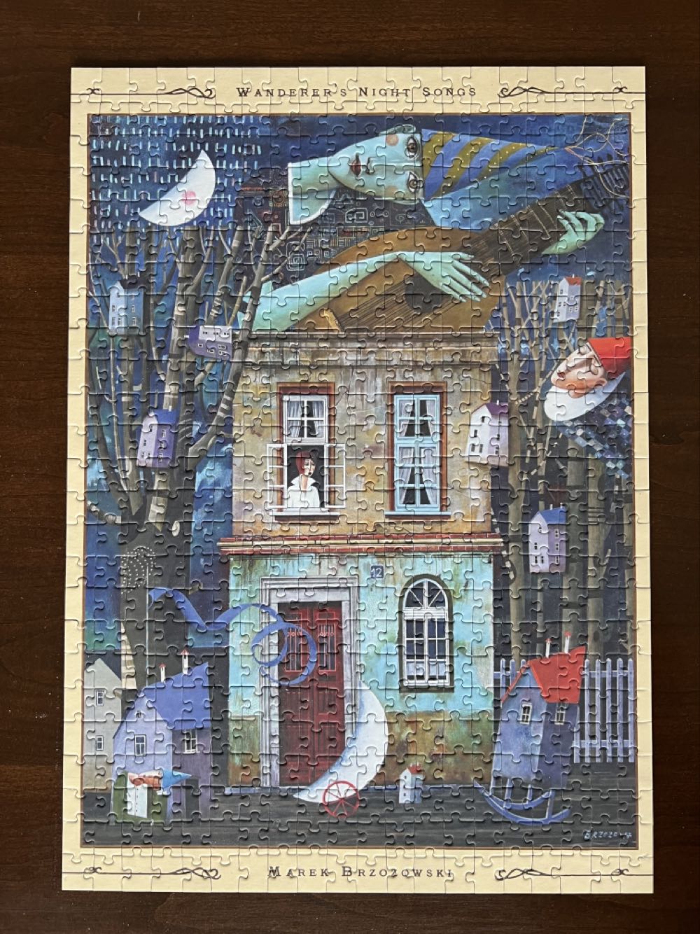 Wanderer’s Night Songs - Art & Fable puzzle collectible [Barcode 850006234400] - Main Image 2