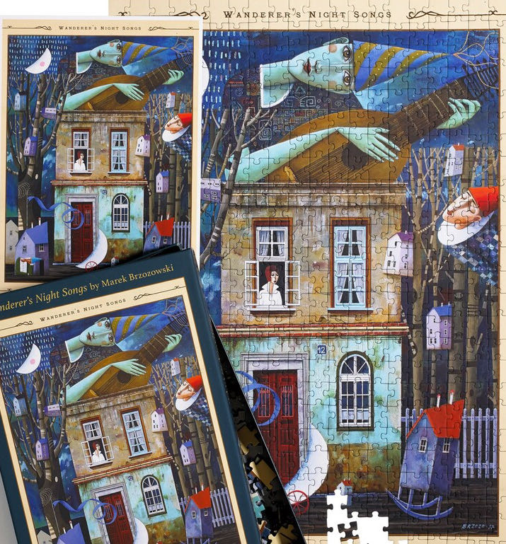 Wanderer’s Night Songs - Art & Fable puzzle collectible [Barcode 850006234400] - Main Image 4