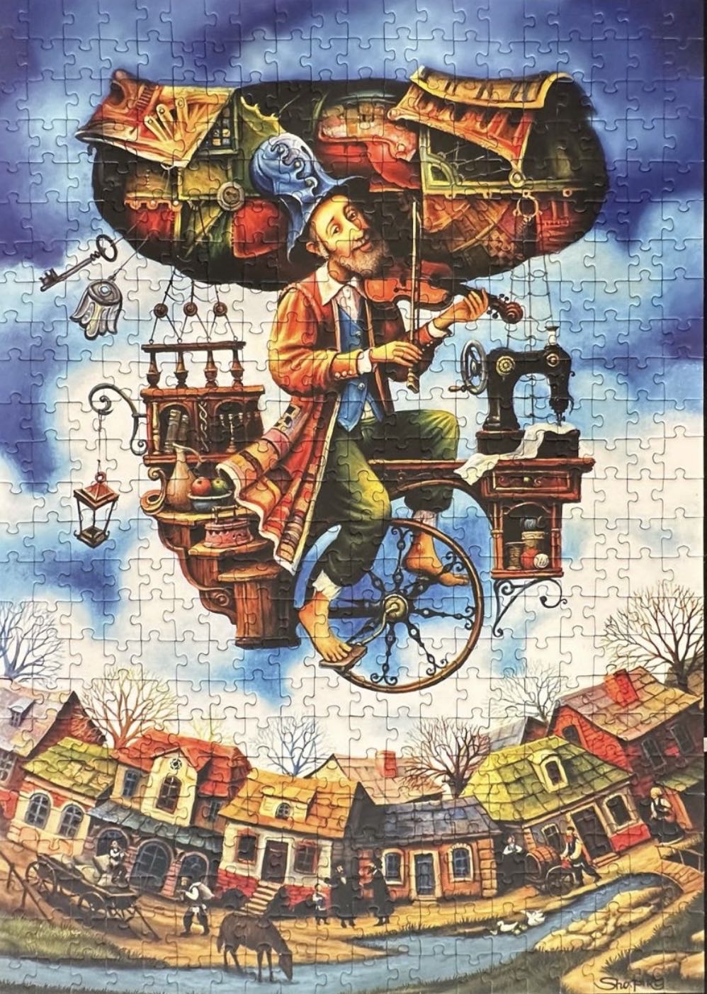 Tailor - Art & Fable puzzle collectible [Barcode 850006234417] - Main Image 3