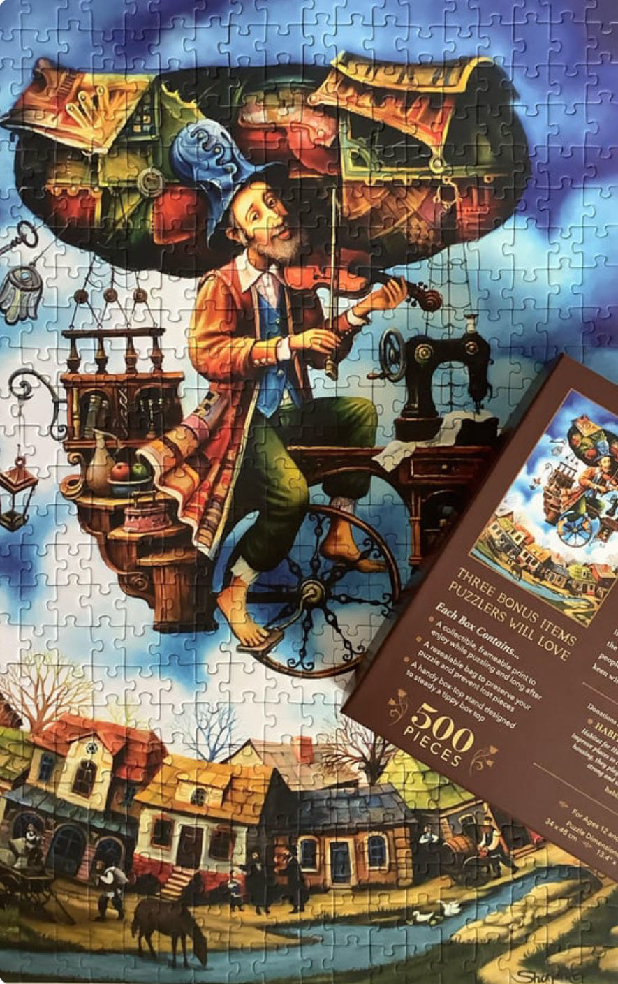 Tailor - Art & Fable puzzle collectible [Barcode 850006234417] - Main Image 4
