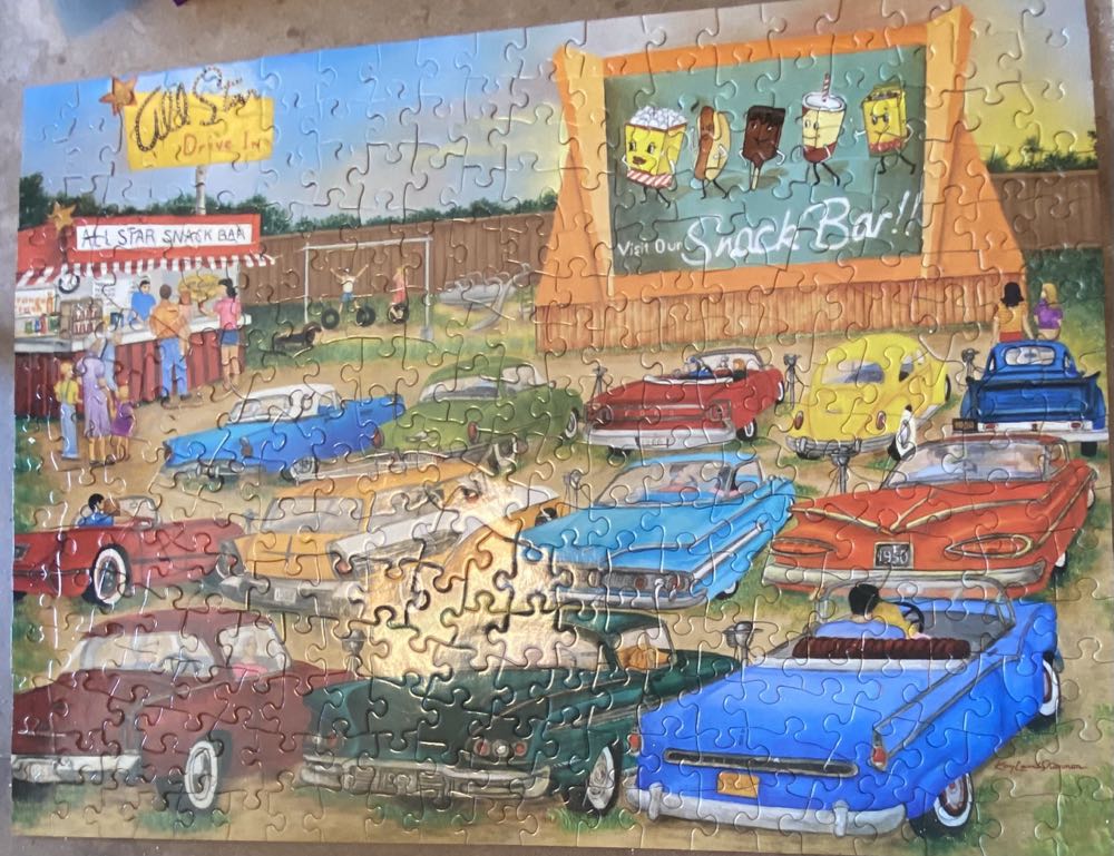 Drive In - Bits & Pieces puzzle collectible [Barcode 192949047717] - Main Image 2