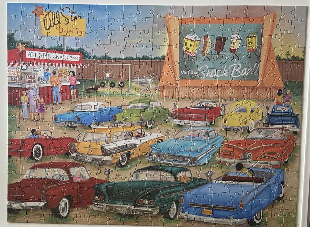 Drive In - Bits & Pieces puzzle collectible [Barcode 192949047717] - Main Image 3
