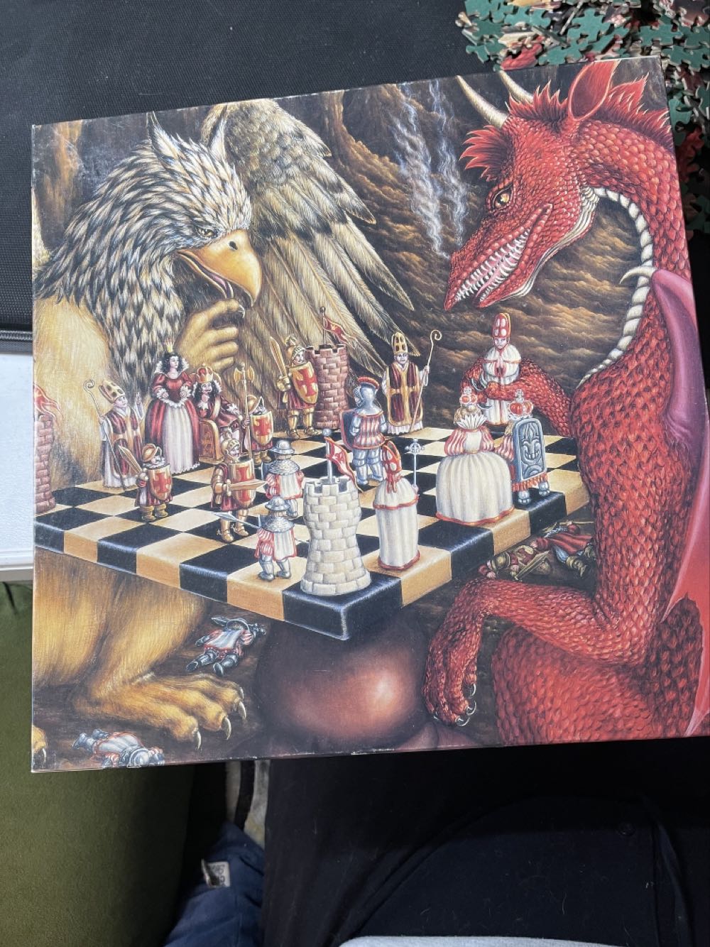 Masters Of The Game - Warren Paper Products puzzle collectible - Main Image 1