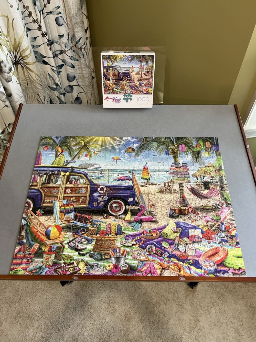 Z Nannie - Beach Vacation 💎 - Buffalo puzzle collectible - Main Image 2