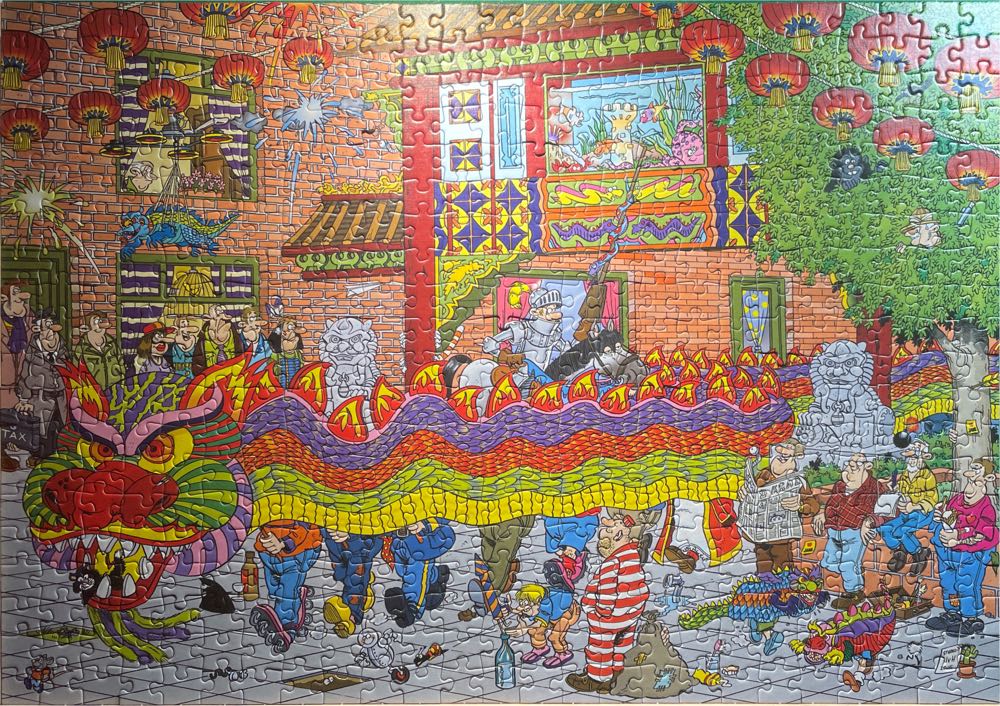 Chinese New Year - Jumbo puzzle collectible [Barcode 8710126190319] - Main Image 2