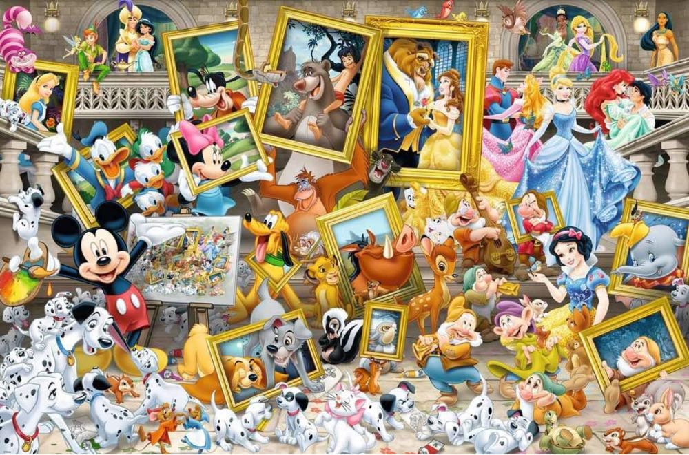 Mickey As Artist - Ravensburger puzzle collectible - Main Image 2