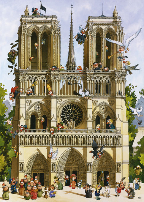 Vive Norte Dame - HEYE puzzle collectible - Main Image 2