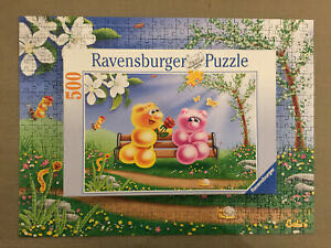 W H Smith 500 Piece Puzzle Feeding Time On The Blossom Tree Brand New