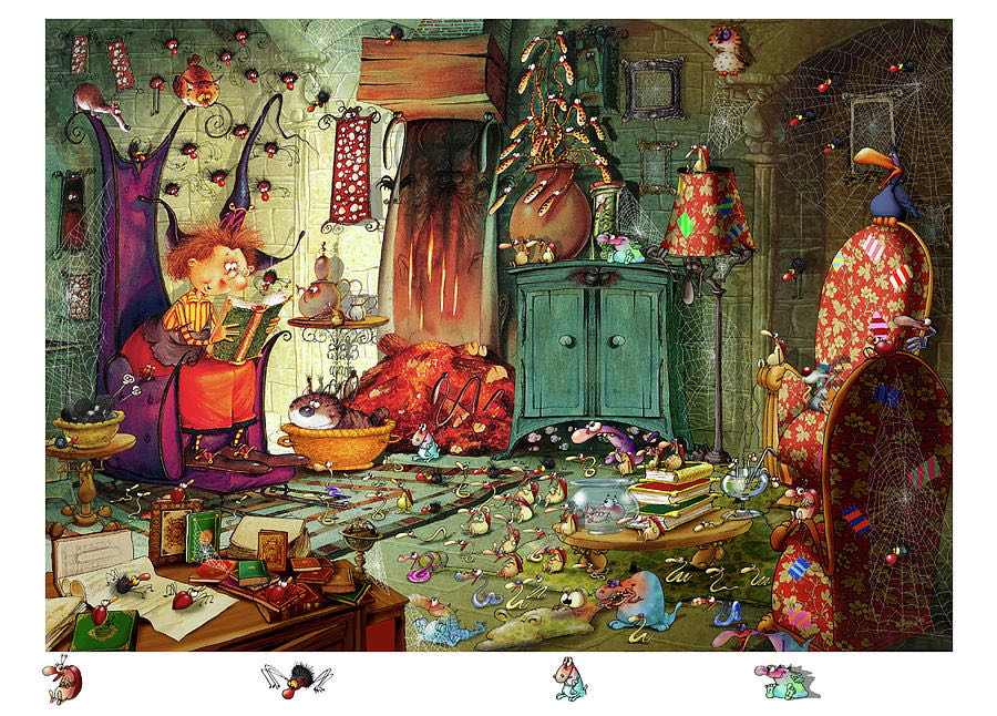 Magenta Mystery Jigsaw