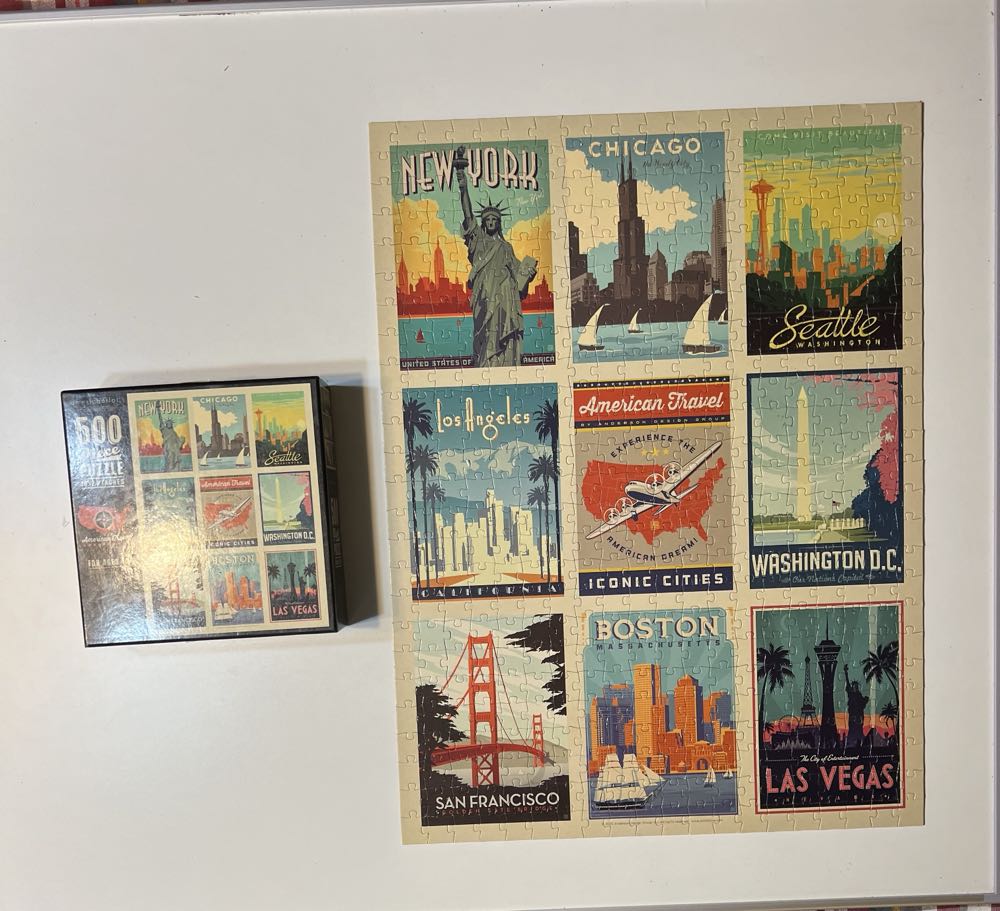 American Travel - American Flat puzzle collectible - Main Image 3
