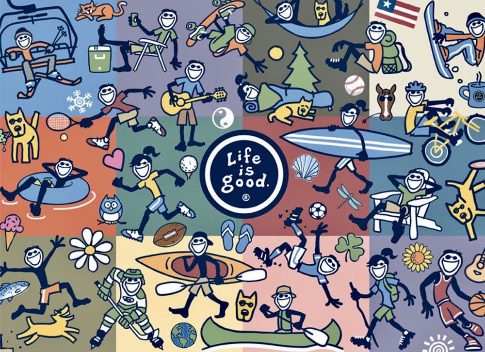 Vintage Jake Collage (NIB) 🧩 ✌️ - Buffalo puzzle collectible [Barcode 079346132027] - Main Image 2