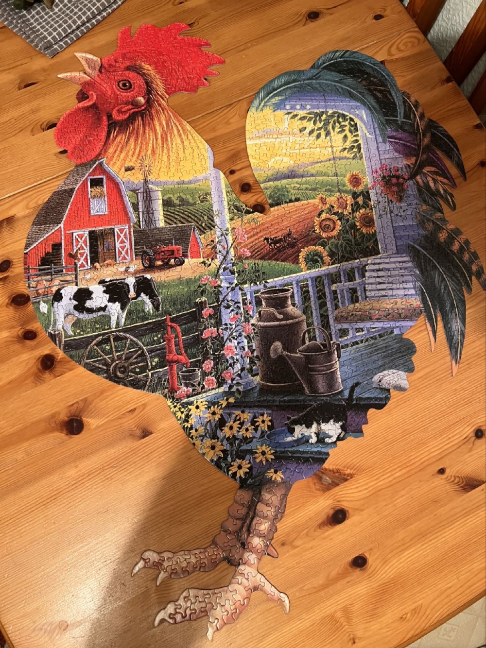 *Wake Up Call - SunsOut 🇺🇸 puzzle collectible [Barcode 796780087101] - Main Image 2