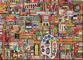 Vintage Art Supplies - Schmidt Puzzle puzzle collectible [Barcode 4001504596989] - Main Image 2