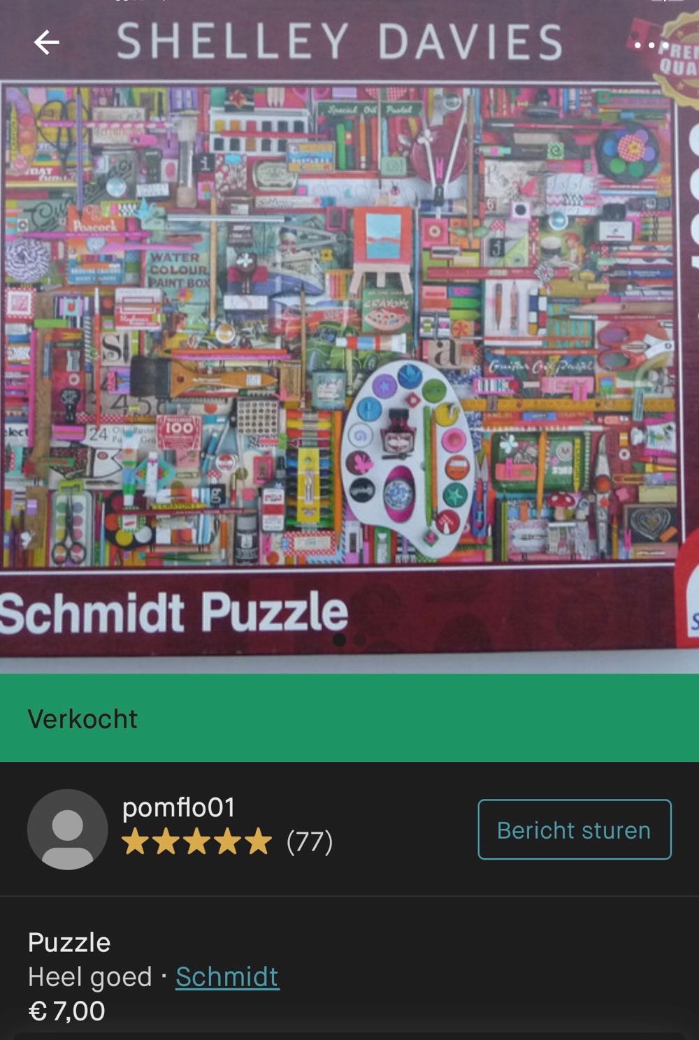 Vintage Art Supplies - Schmidt Puzzle puzzle collectible [Barcode 4001504596989] - Main Image 4