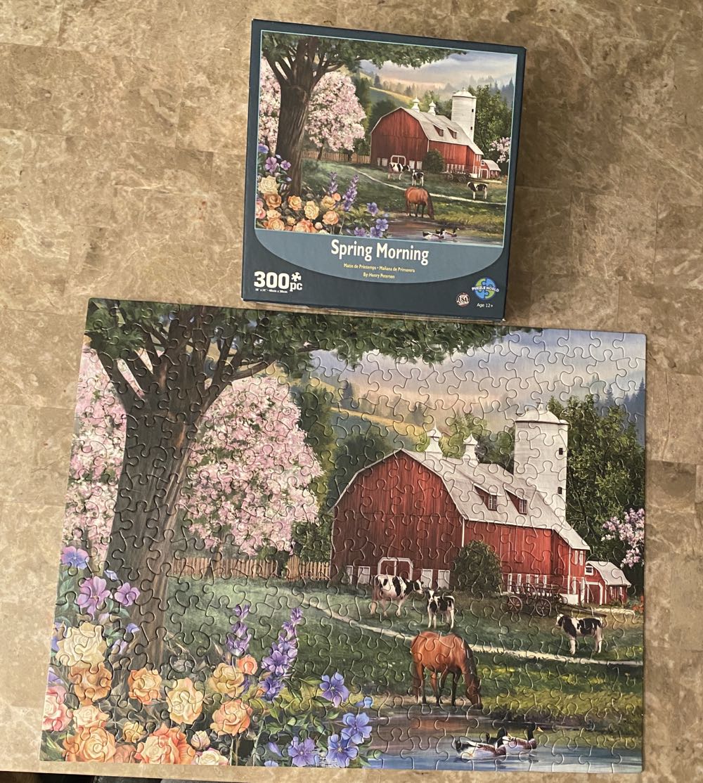 Spring Morning - Puzzle World puzzle collectible [Barcode 788958082018] - Main Image 2