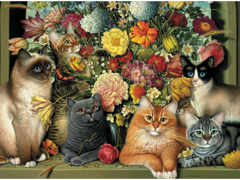 Boucat (NIB) JJ - Cobble Hill puzzle collectible [Barcode 625012571647] - Main Image 2