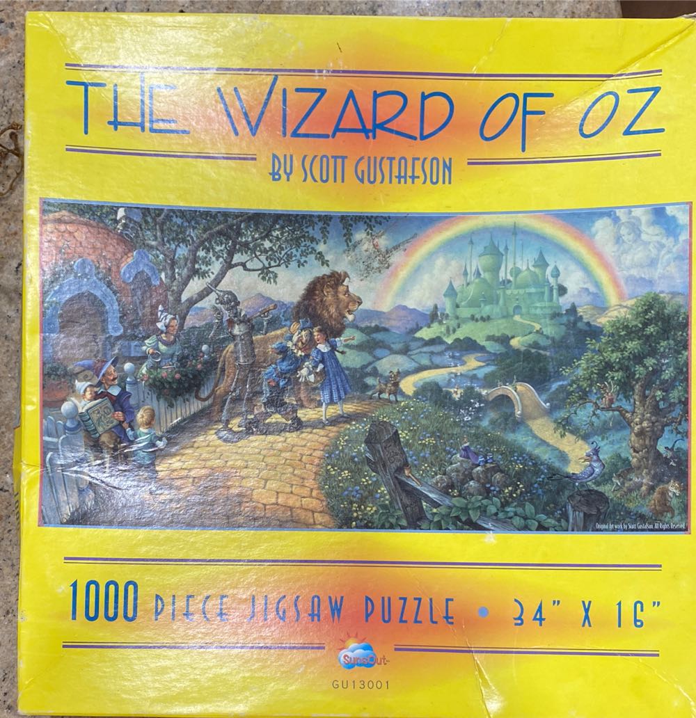 *The Wizard Of Oz - SunsOut 🇺🇸 puzzle collectible - Main Image 2