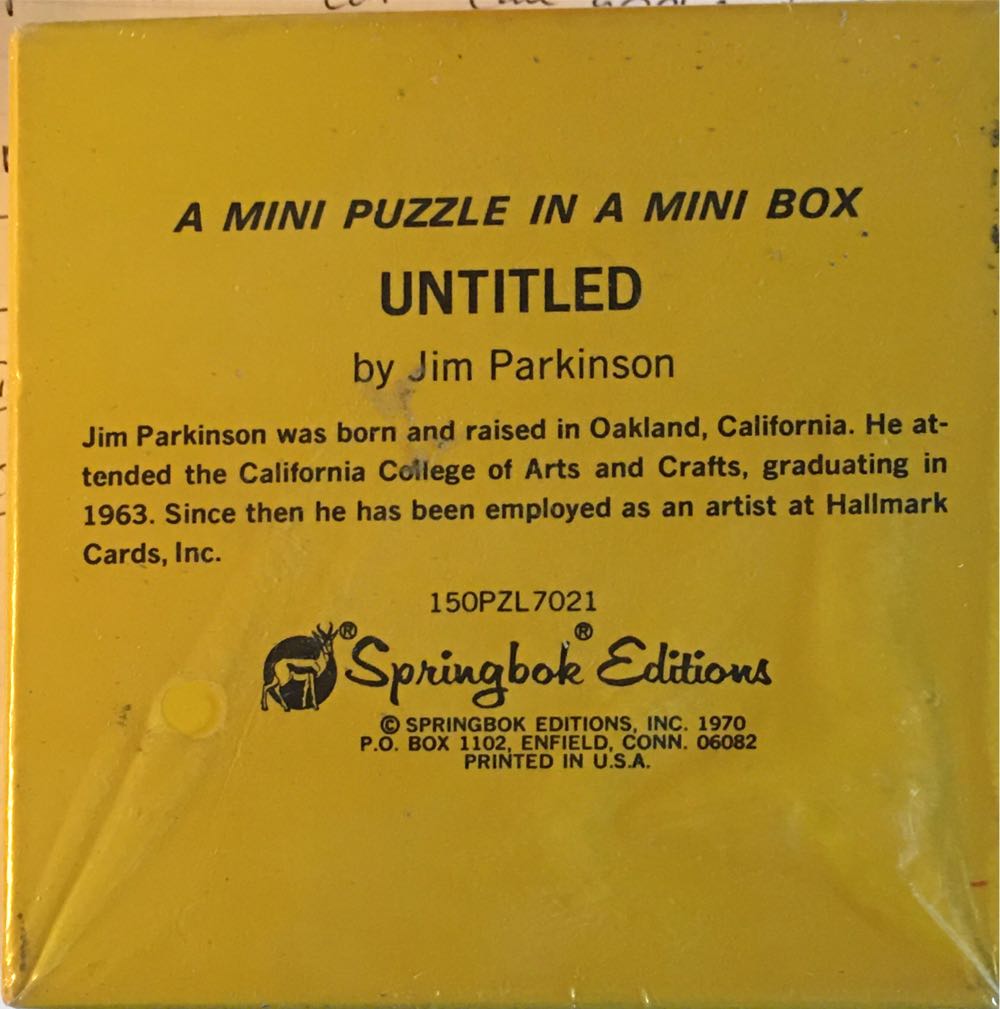 Untitled - Mini - Springbok puzzle collectible - Main Image 2