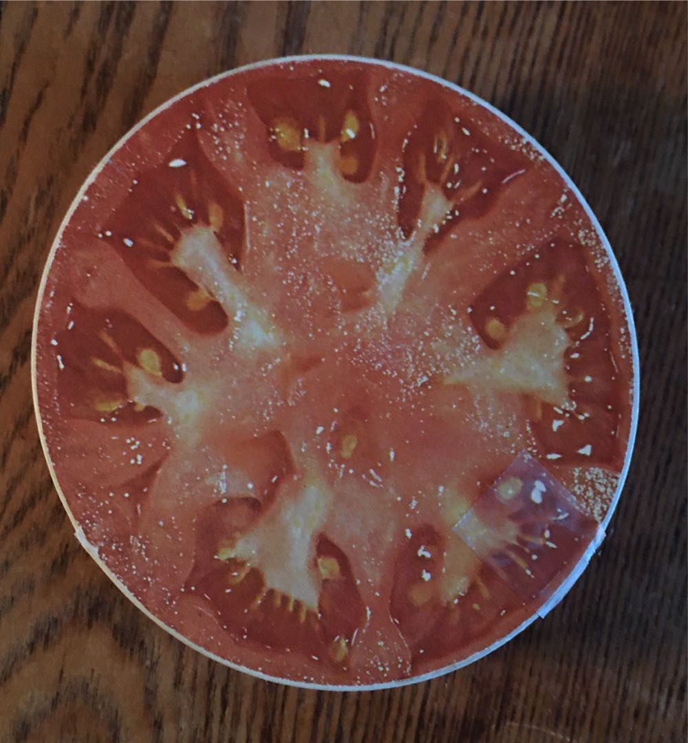 Tomato - Mini Round - Springbok puzzle collectible - Main Image 1