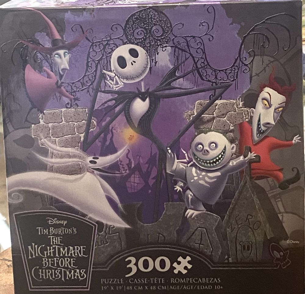 Nightmare Before Christmas - Antics -  Ceaco puzzle collectible [Barcode 021081222877] - Main Image 2