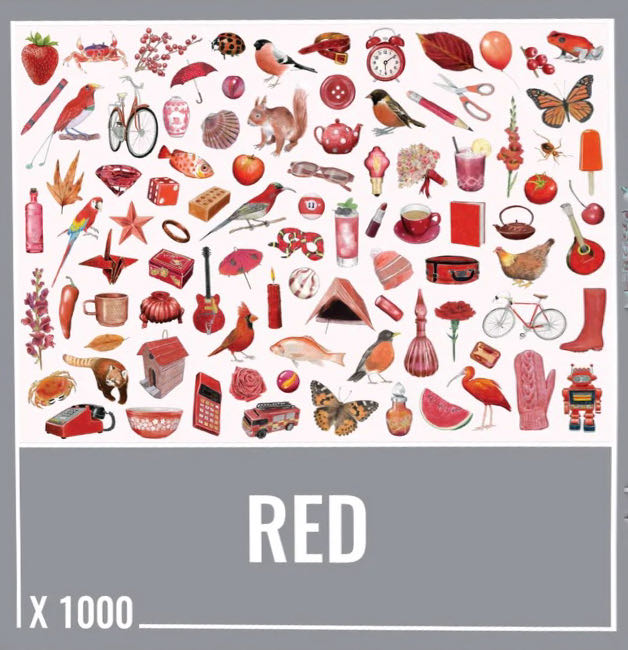 Red - Cloudberries puzzle collectible [Barcode 5060602330658] - Main Image 2