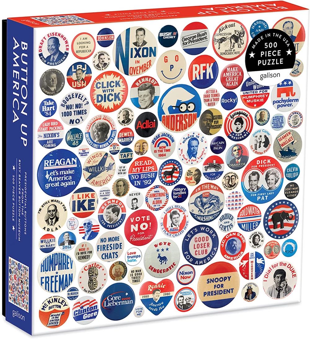 Button Up America - Galison puzzle collectible - Main Image 2