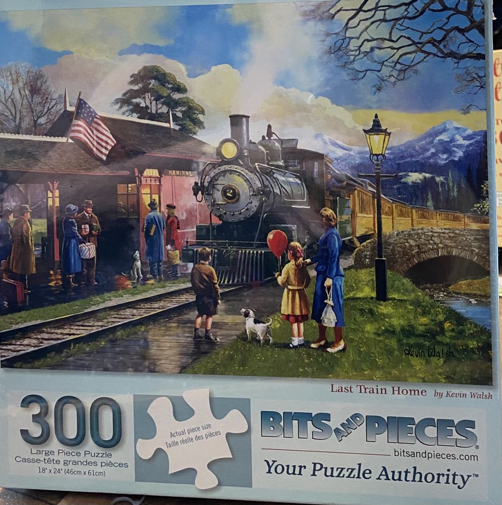 Last Train Home  - Bits & Pieces puzzle collectible [Barcode 192949069207] - Main Image 2