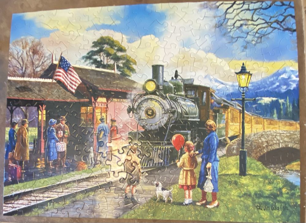 Last Train Home  - Bits & Pieces puzzle collectible [Barcode 192949069207] - Main Image 3
