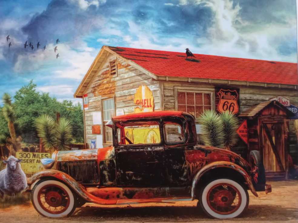 Country Drive - Cardinal puzzle collectible [Barcode 778988332467] - Main Image 3