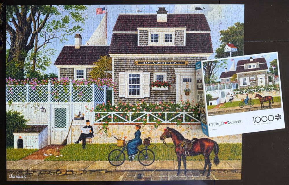 In Spring* - Buffalo Games puzzle collectible [Barcode 079346115082] - Main Image 3