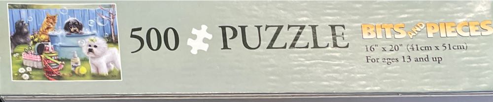 Rub A Dub Doggie - Bits And Pieces puzzle collectible [Barcode 704812453602] - Main Image 3