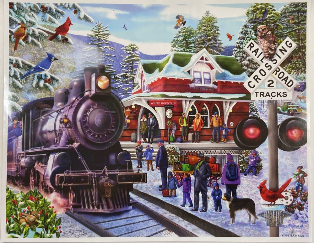 Train Ride - Completed (Holding For Kendra) - White Mountain puzzle collectible - Main Image 4