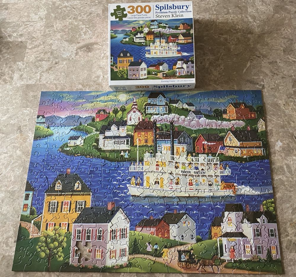 Evening Cruise** - Spilsbury puzzle collectible [Barcode 810061440024] - Main Image 2