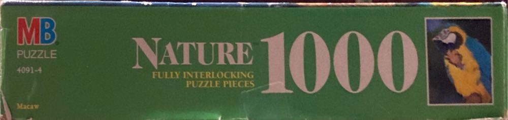 Macaw - MB Puzzle puzzle collectible [Barcode 032244040917] - Main Image 2