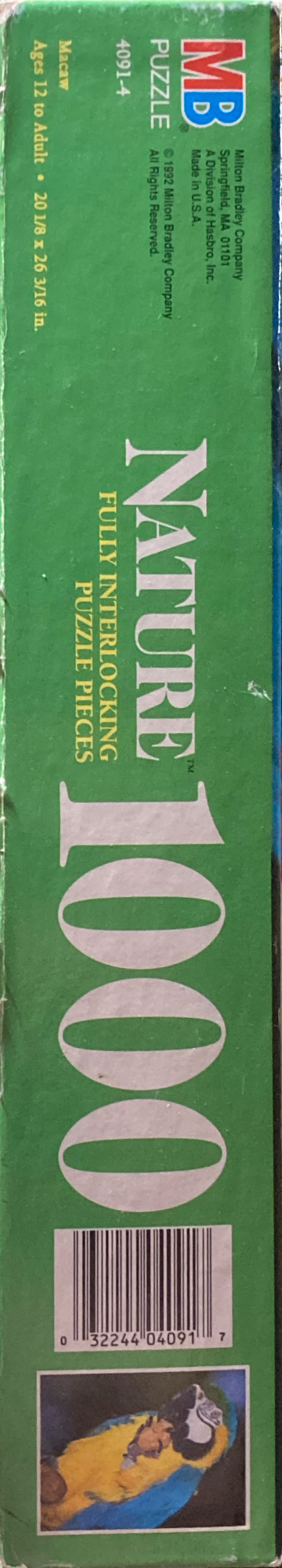 Macaw - MB Puzzle puzzle collectible [Barcode 032244040917] - Main Image 3