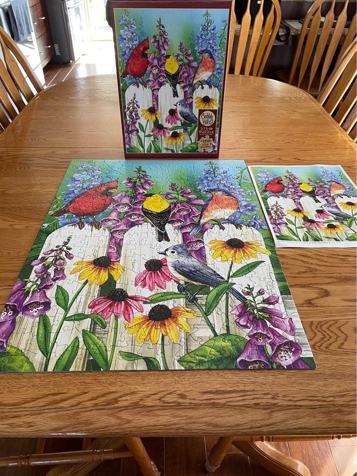 Picket Fence Party - Cobble Hill puzzle collectible [Barcode 625012880244] - Main Image 2