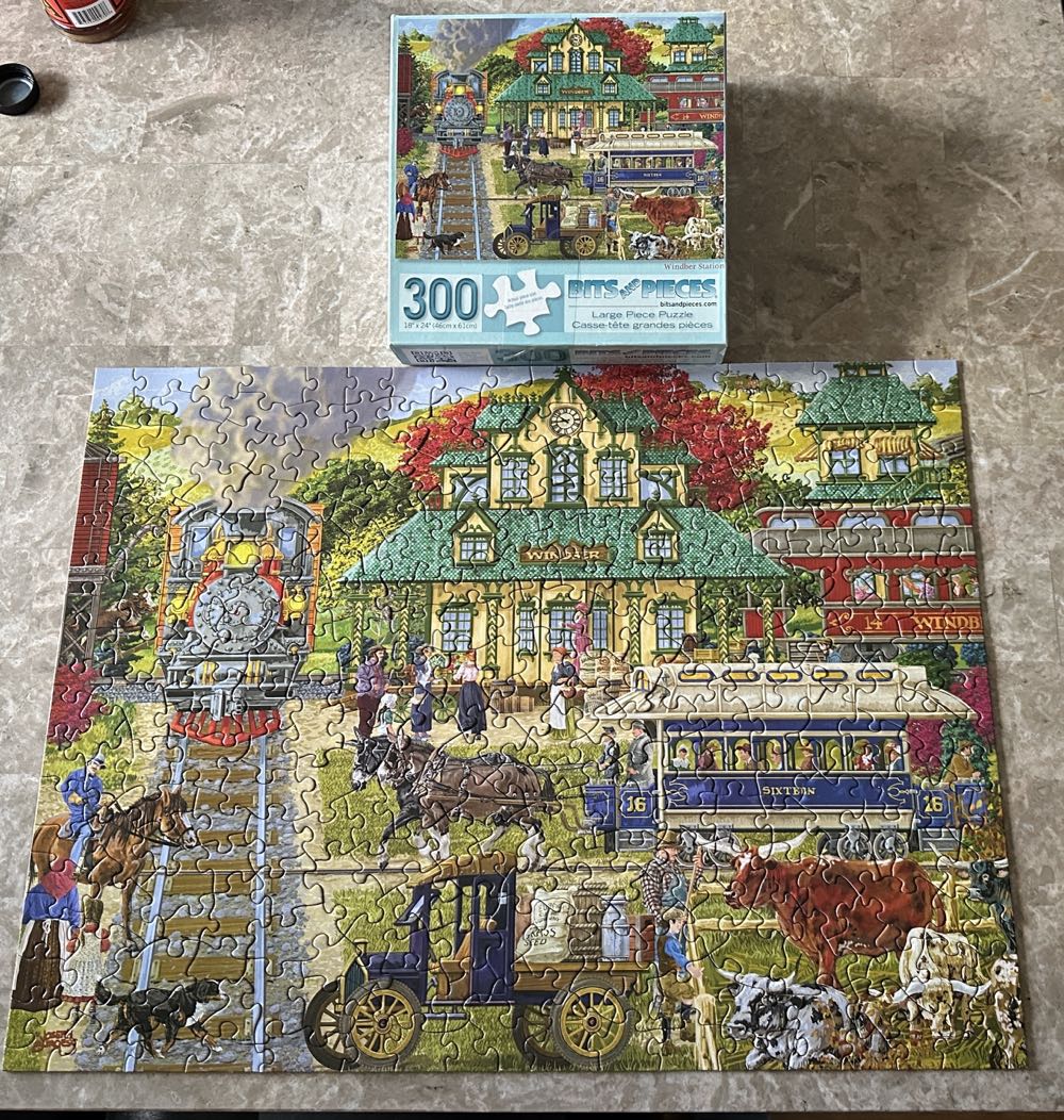 Windber Station - Bits & Pieces puzzle collectible [Barcode 192949030658] - Main Image 2