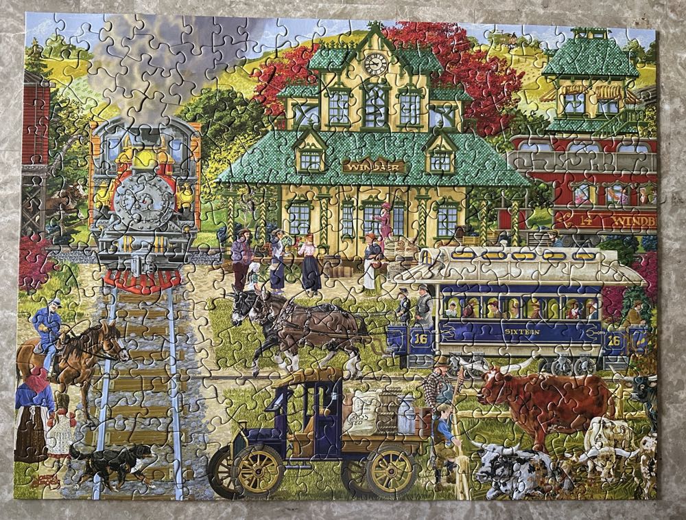 Windber Station - Bits & Pieces puzzle collectible [Barcode 192949030658] - Main Image 3