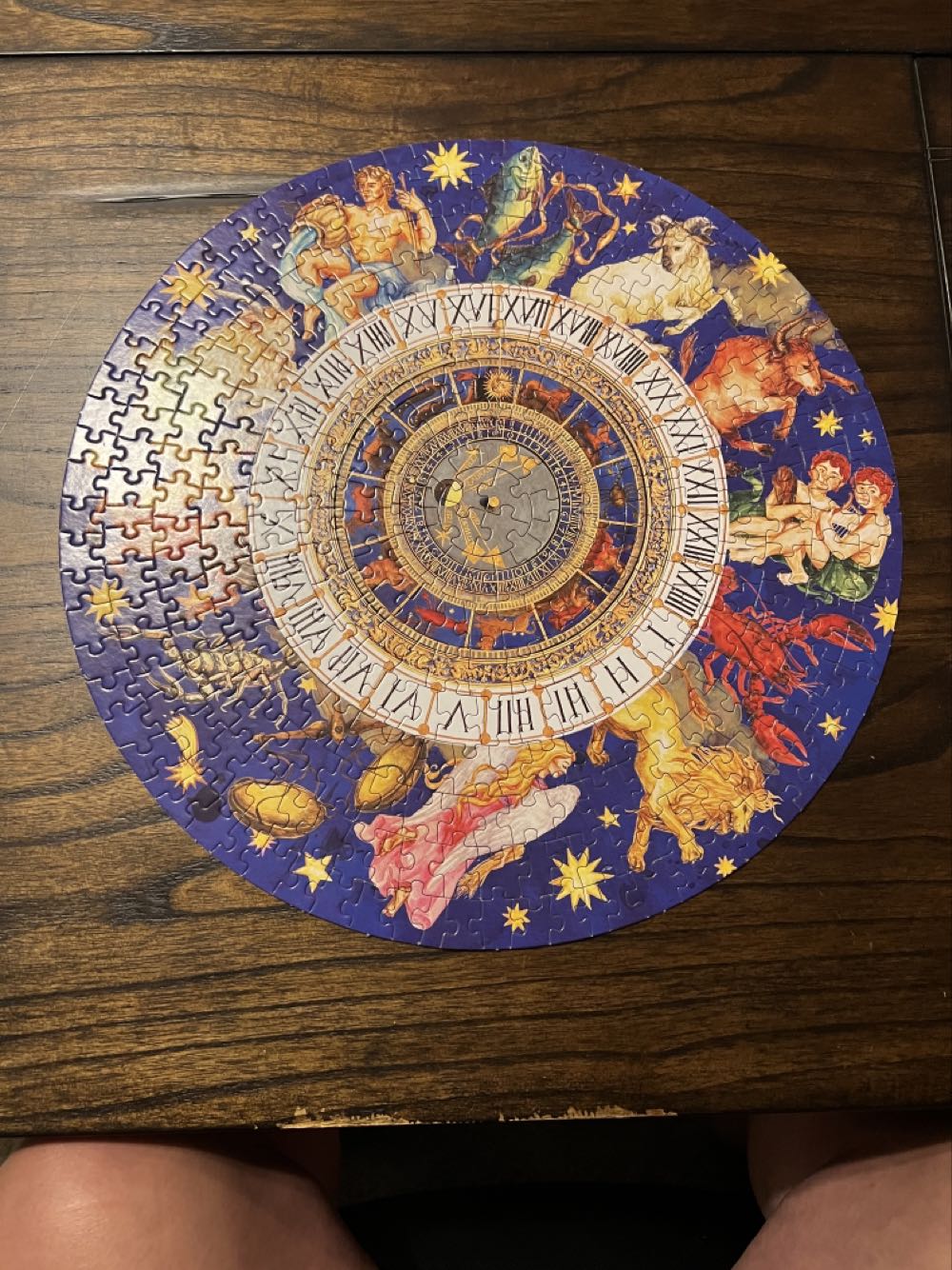 Zodiac Round** - Cra-Z-Art puzzle collectible [Barcode 639277537195] - Main Image 2