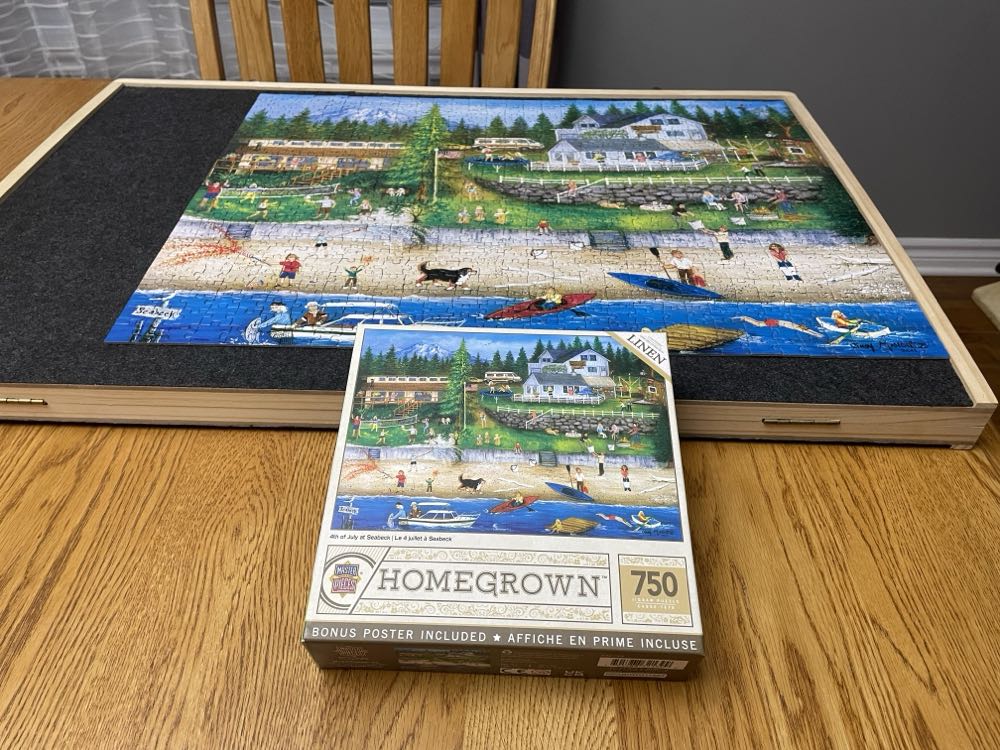 4th Of July At Seabeck - MasterPieces puzzle collectible [Barcode 705988321399] - Main Image 2