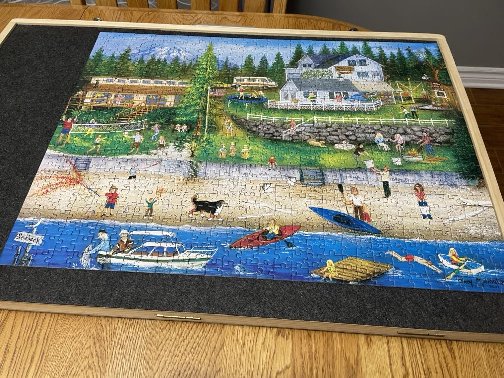 4th Of July At Seabeck - MasterPieces puzzle collectible [Barcode 705988321399] - Main Image 4